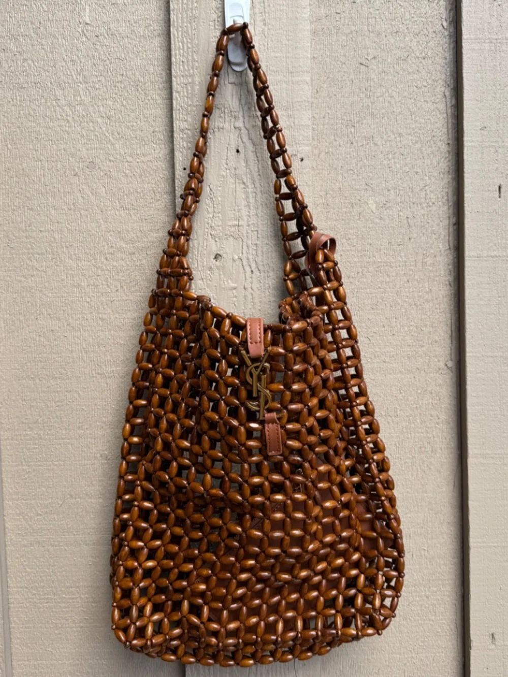 YSL Wooden Bead tote bag LE (read description) - Picture 10 of 11